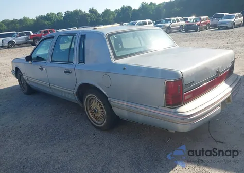 1991 Lincoln Town Car Executive from USA, damaged, VIN 1LNCM81W9MY767366